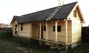 Бани из бруса в Новосибирске