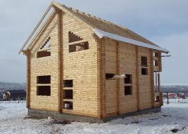 Двухэтажный дом в горах, 103м2, г. Белокуриха